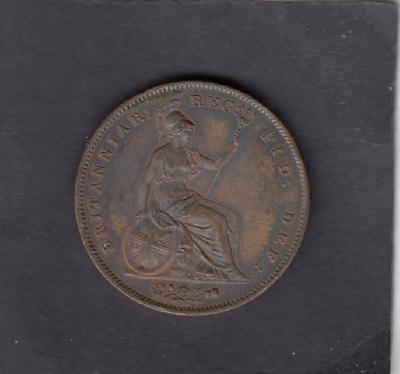 Beschrijving: 1 Penny  VICTORIA